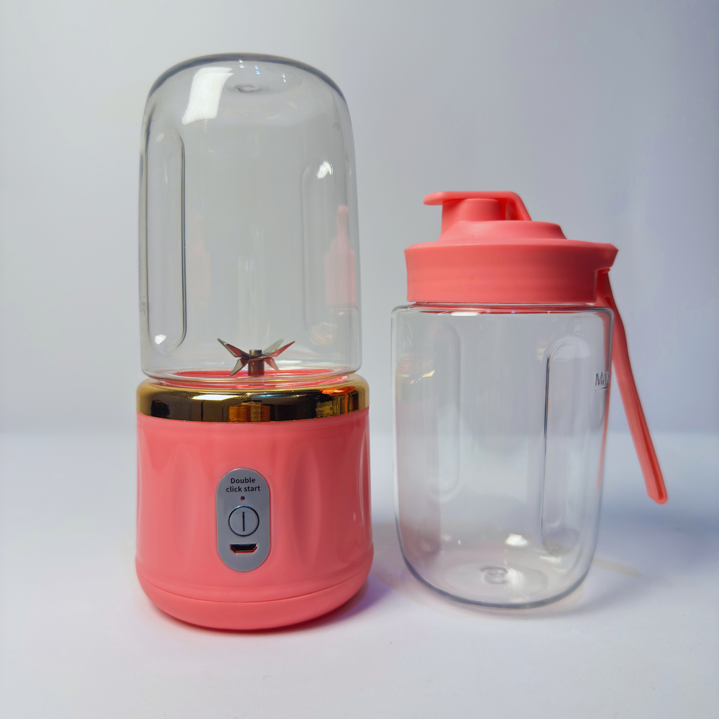 6 Blades Mini Portable Juicers Mixer | USB Rechargeable