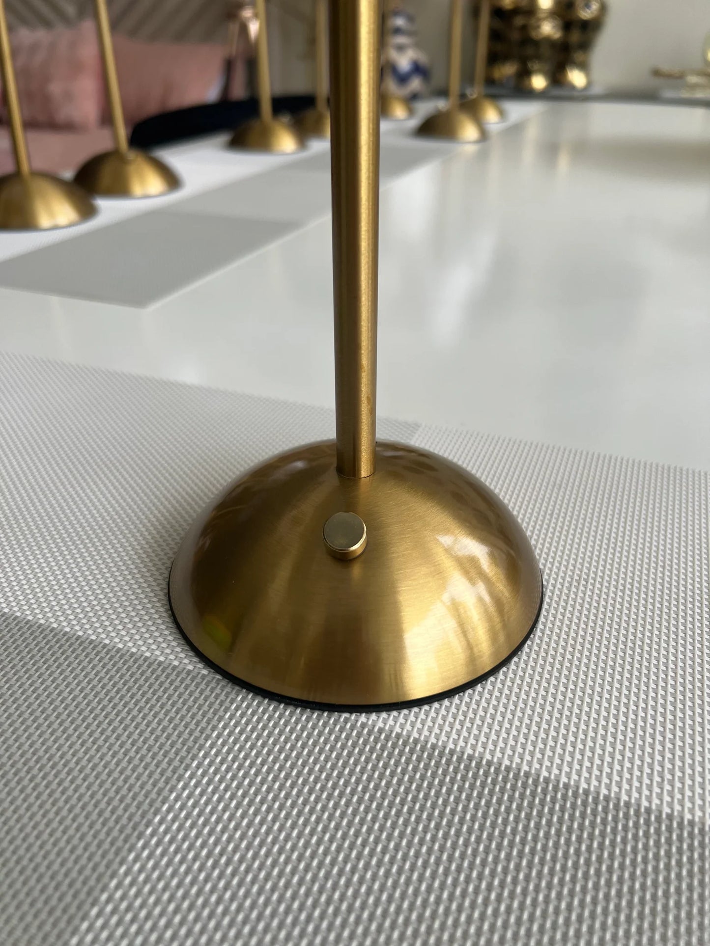 Pleated Touch LED Table Lamp |Elegant & Modern Lighting | Green