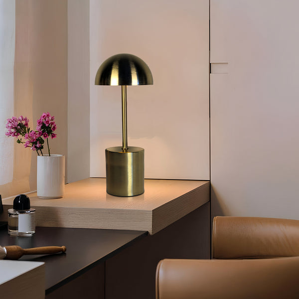 Golden Metallic | Rechargeable Touch |Table Lamp