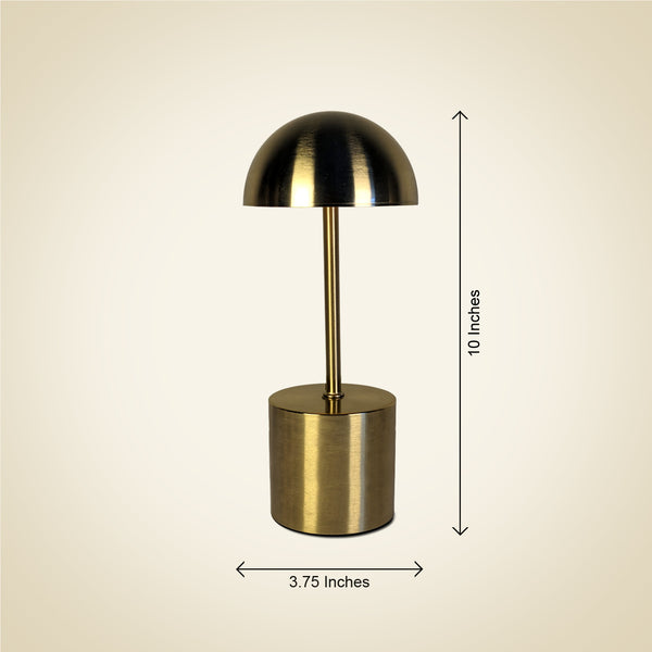 Golden Metallic | Rechargeable Touch |Table Lamp