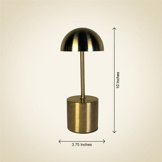 Golden Metallic | Rechargeable Touch |Table Lamp
