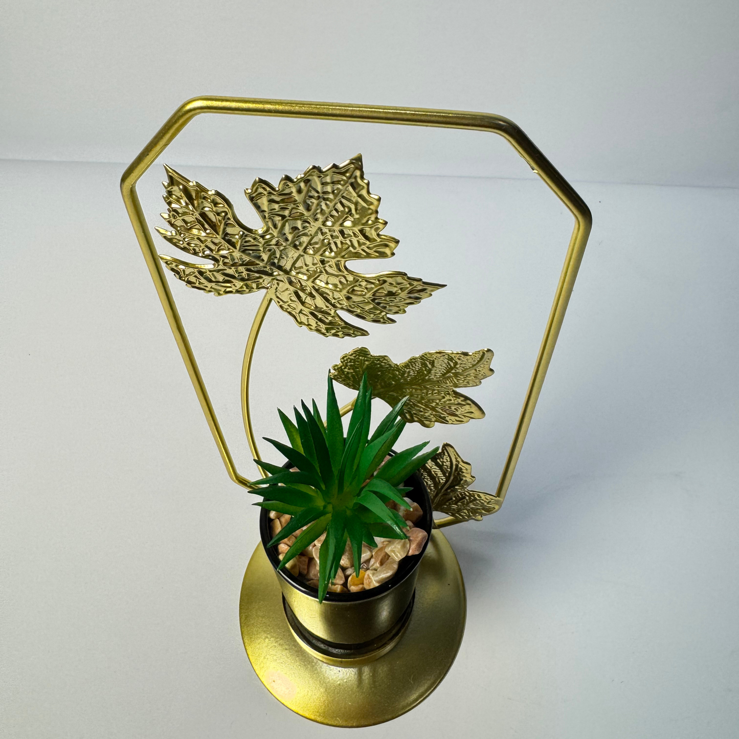 NORDIC LUXURY IRON HANDICRAFT PLANT | ORNAMENTS  ECHO OF LEAVES