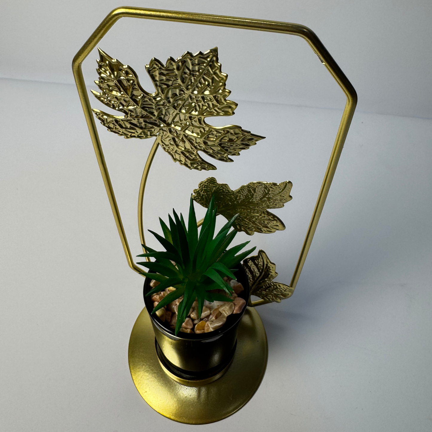 NORDIC LUXURY IRON HANDICRAFT PLANT | ORNAMENTS  ECHO OF LEAVES