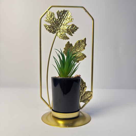 NORDIC LUXURY IRON HANDICRAFT PLANT | ORNAMENTS  ECHO OF LEAVES